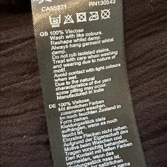 Super long embroidered maxi skirt - Picture 6 of 6